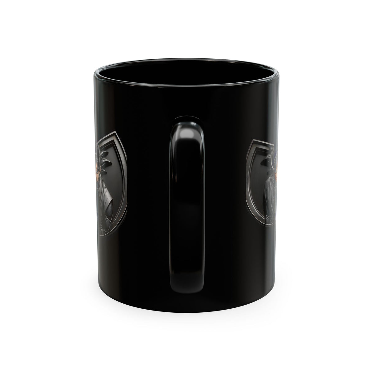 wu tang x Goku Black Ceramic Mug — Norse Warrior Coffee Cup