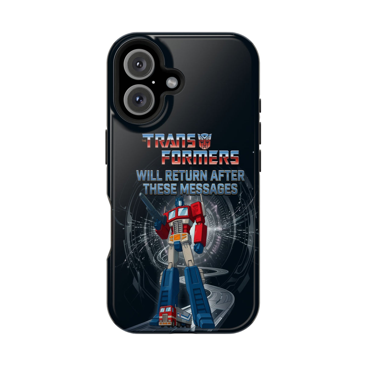 Transformers “Will Return After These Messages” Magnetic Impact-Resistant Phone Case