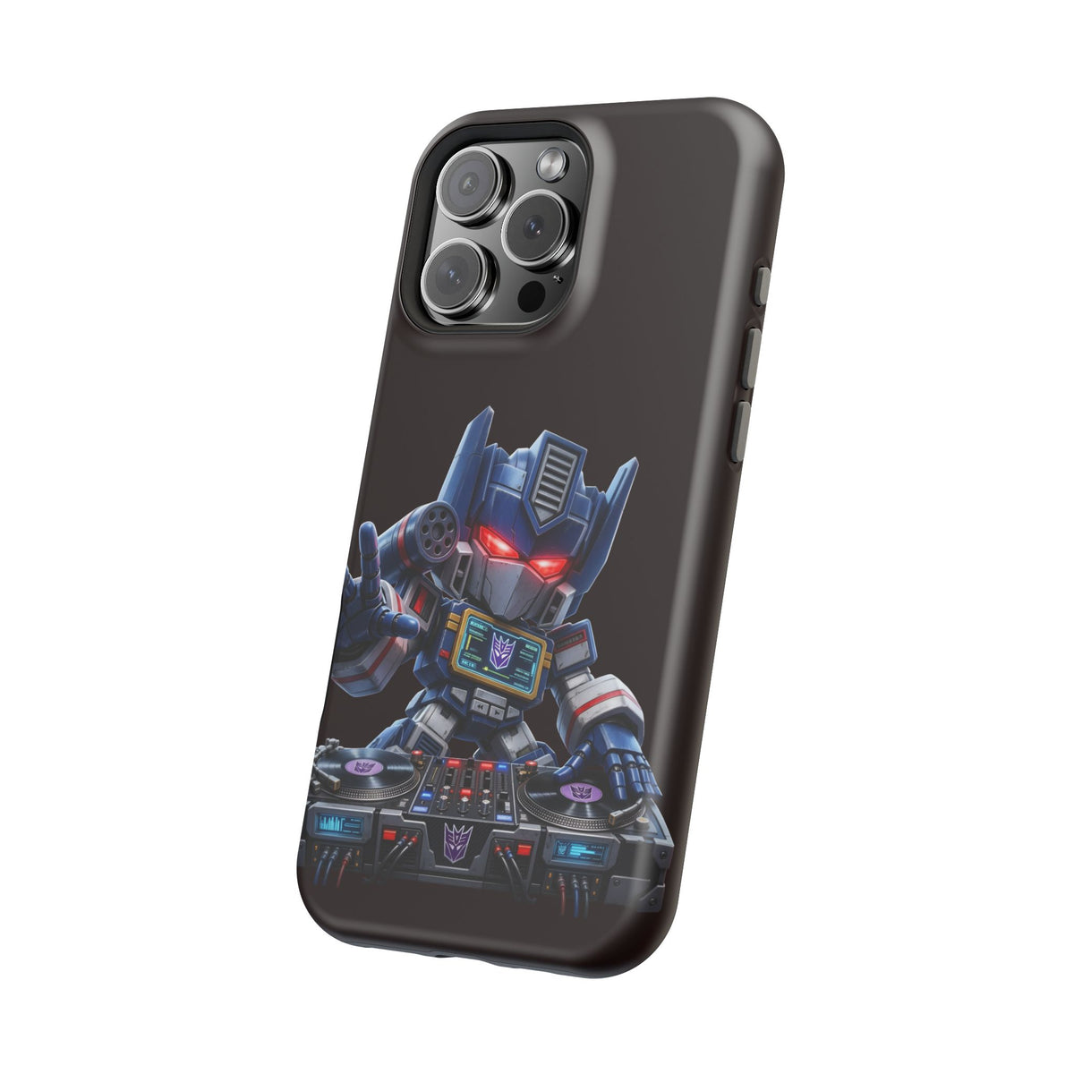 DJ  Soundwave Robot Phone Case — Magnetic Impact-Resistant Protector