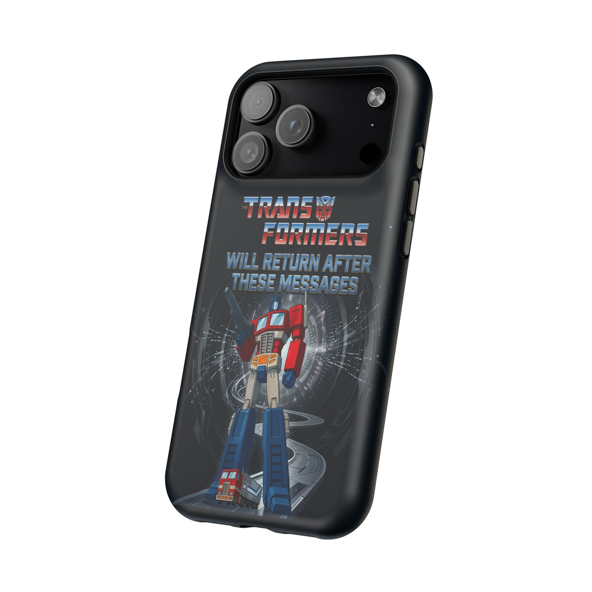 Transformers “Will Return After These Messages” Magnetic Impact-Resistant Phone Case