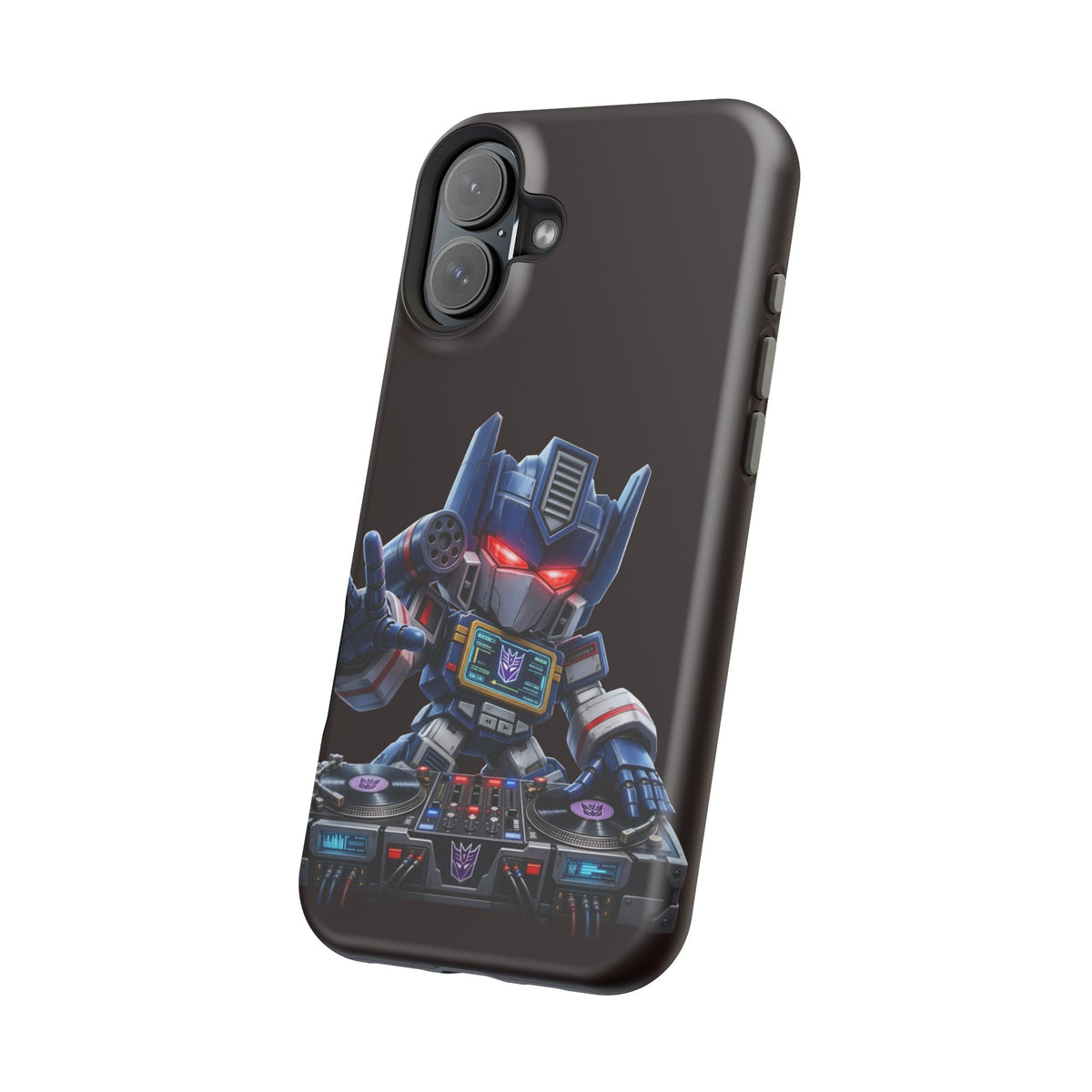 DJ  Soundwave Robot Phone Case — Magnetic Impact-Resistant Protector