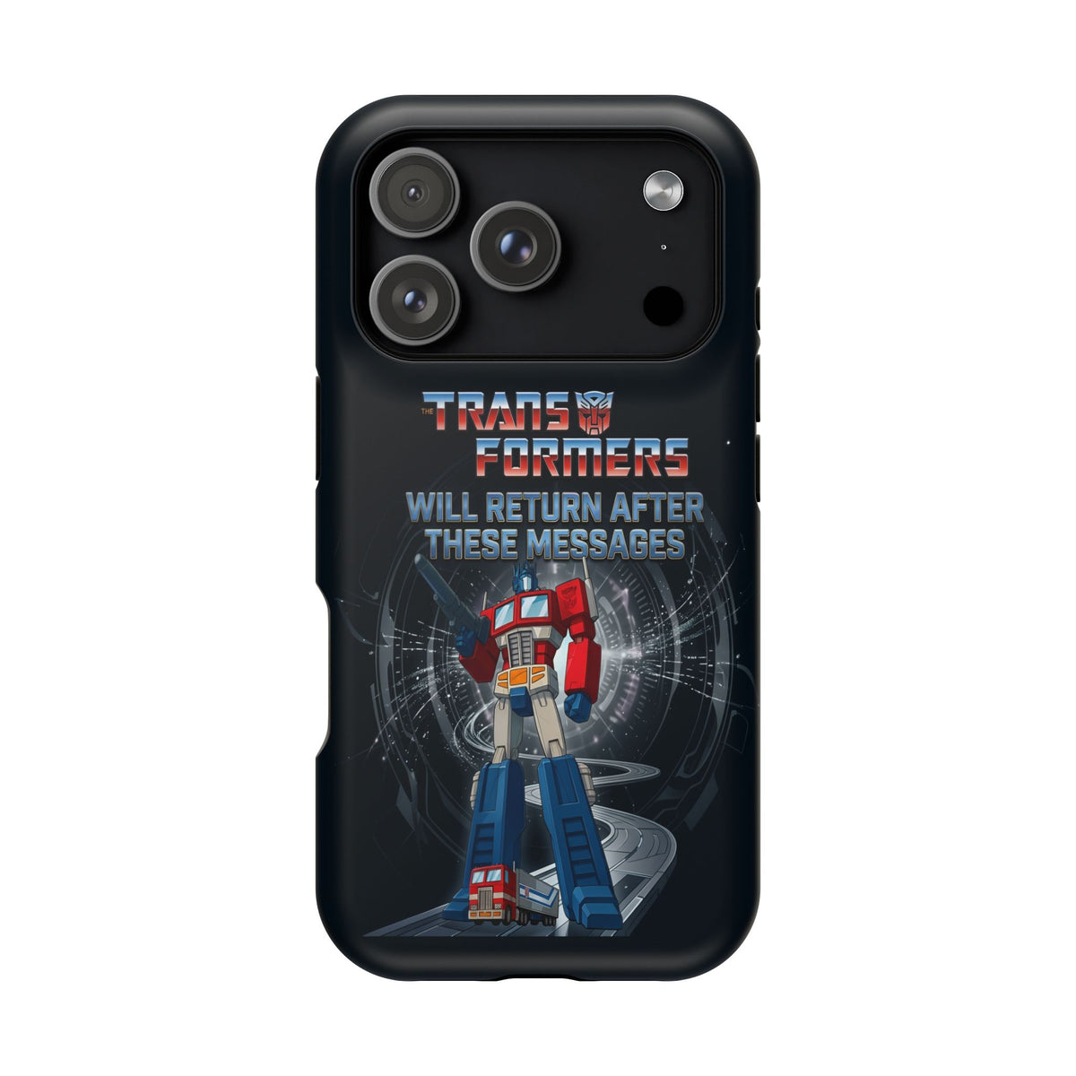 Transformers “Will Return After These Messages” Magnetic Impact-Resistant Phone Case