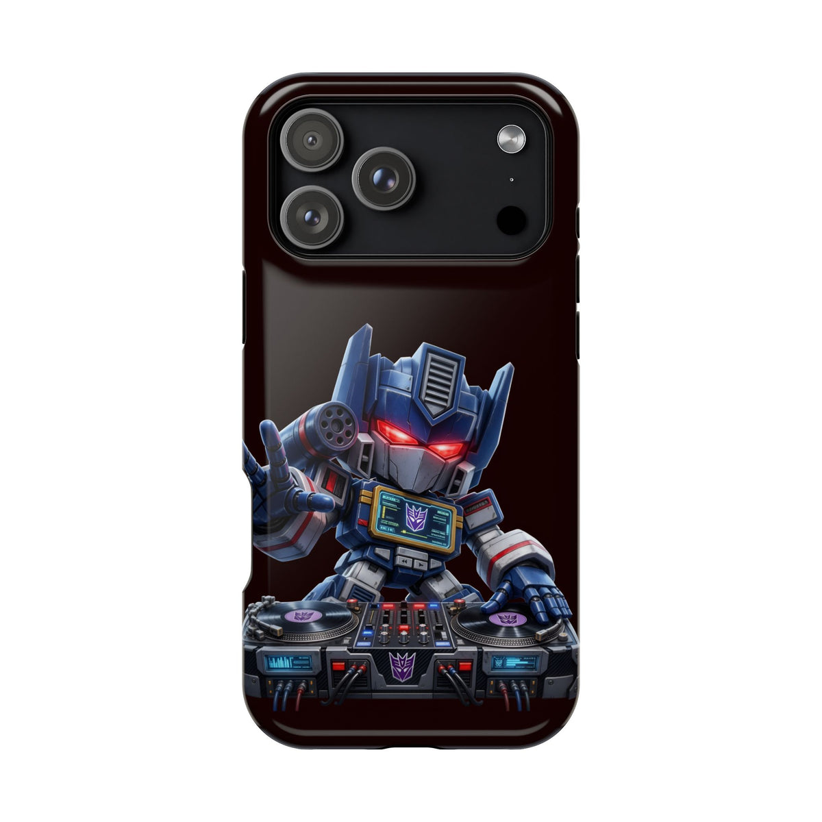 DJ  Soundwave Robot Phone Case — Magnetic Impact-Resistant Protector