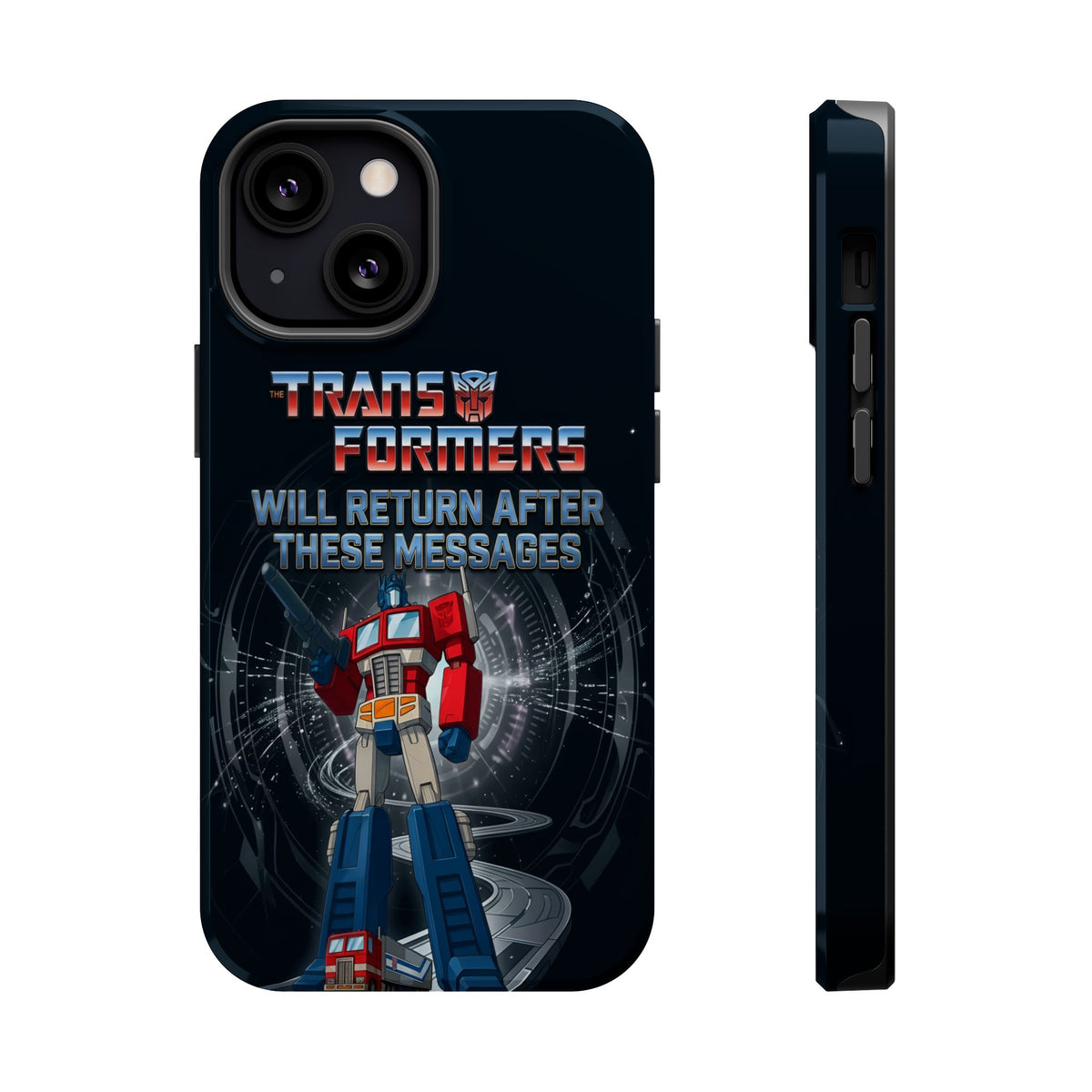 Transformers “Will Return After These Messages” Magnetic Impact-Resistant Phone Case