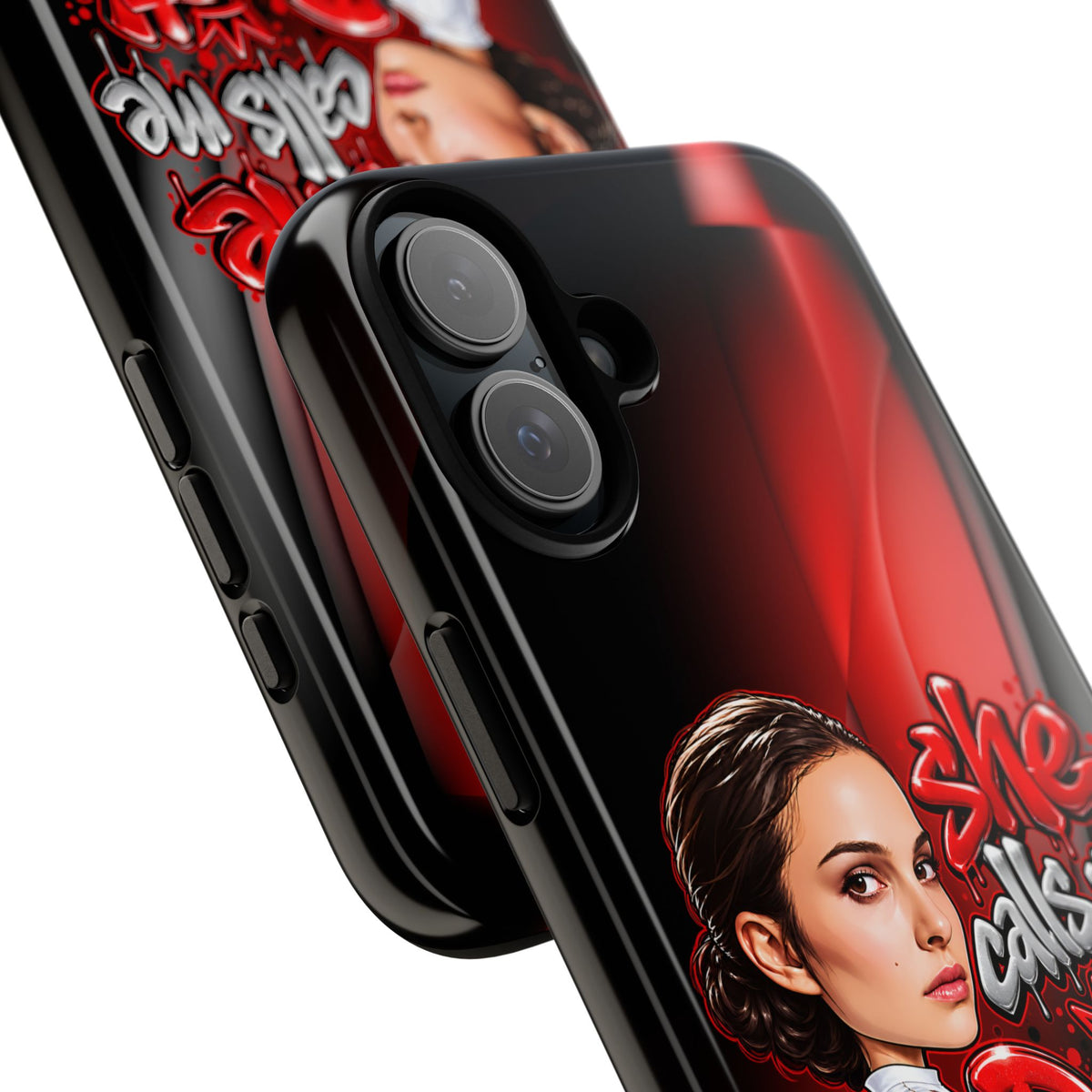 padme she calls me darth when noones around  Graphic Phone Case | Hip-Hop Inspired Tough Case | Urban Art Protective iPhone & Samsung Case