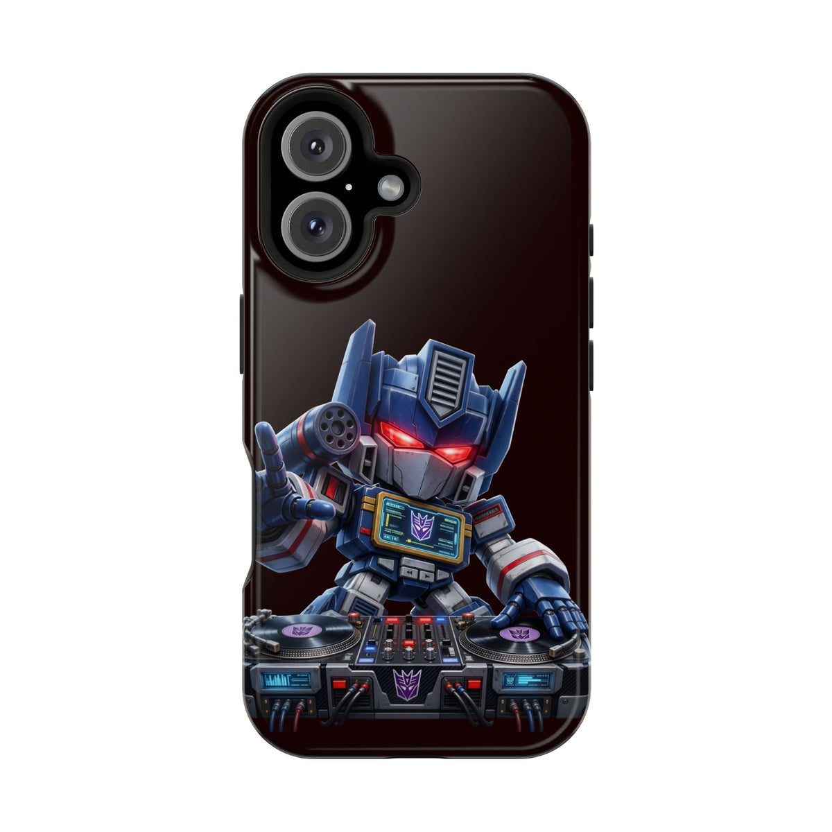 DJ  Soundwave Robot Phone Case — Magnetic Impact-Resistant Protector