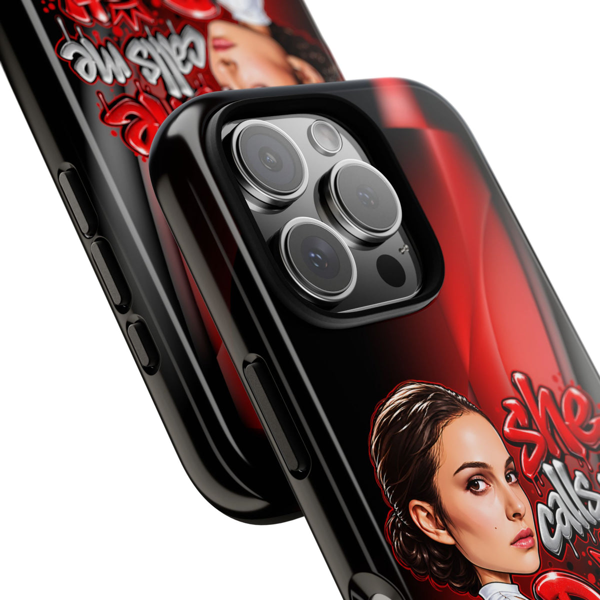 padme she calls me darth when noones around  Graphic Phone Case | Hip-Hop Inspired Tough Case | Urban Art Protective iPhone & Samsung Case