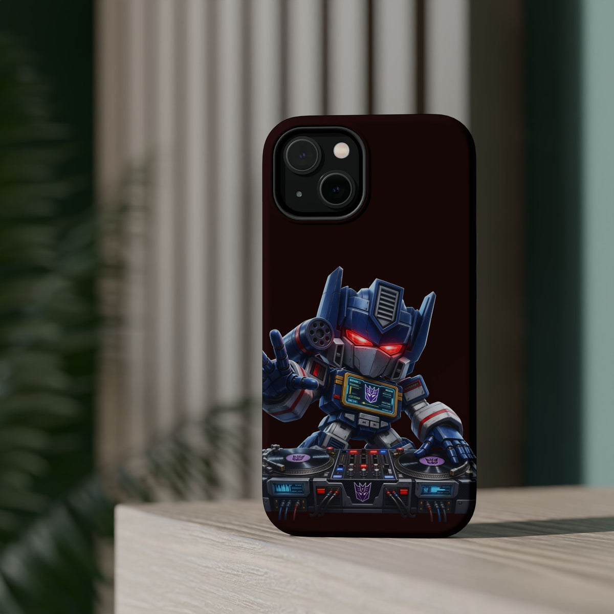 DJ  Soundwave Robot Phone Case — Magnetic Impact-Resistant Protector