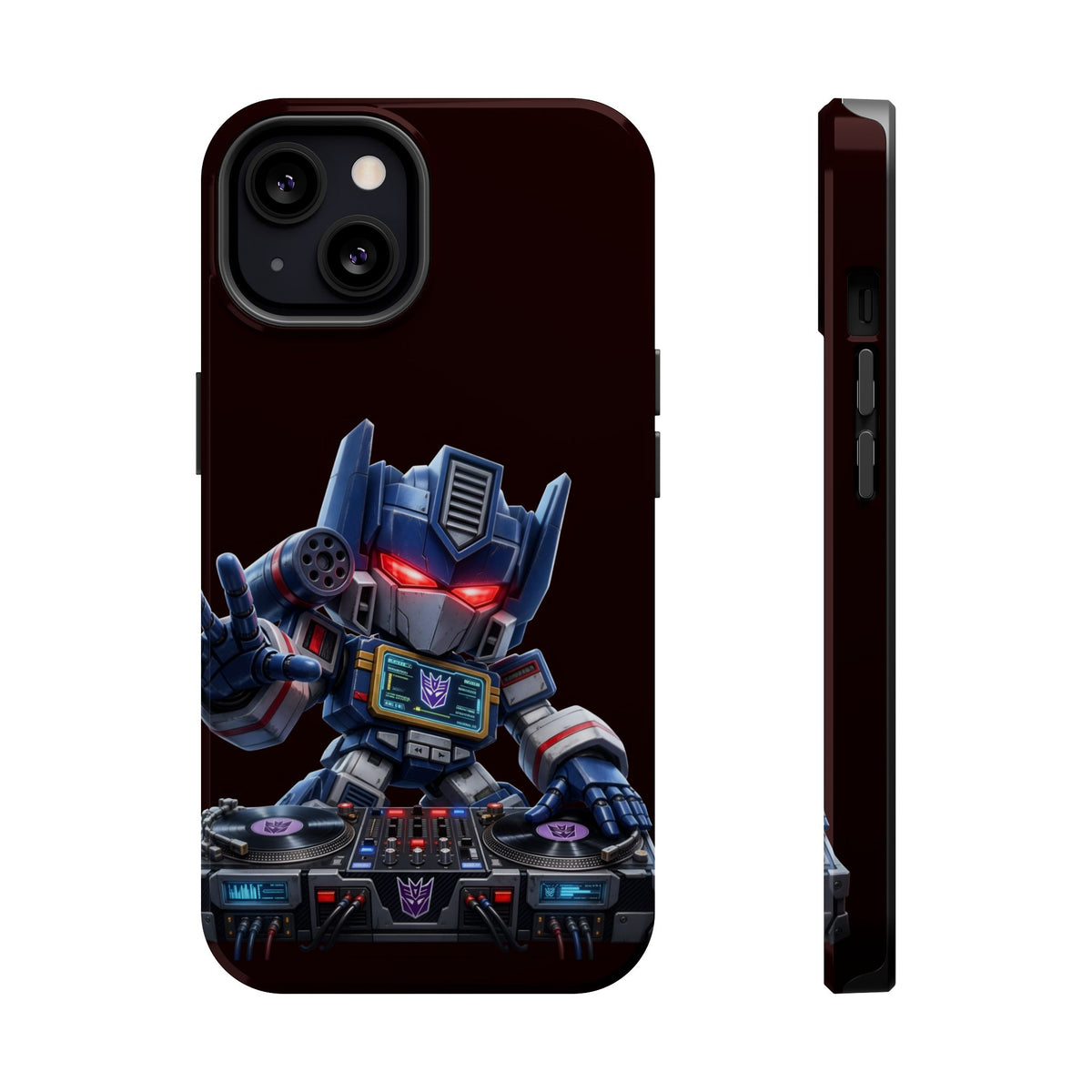 DJ  Soundwave Robot Phone Case — Magnetic Impact-Resistant Protector