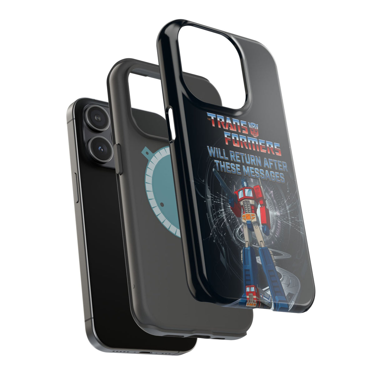 Transformers “Will Return After These Messages” Magnetic Impact-Resistant Phone Case