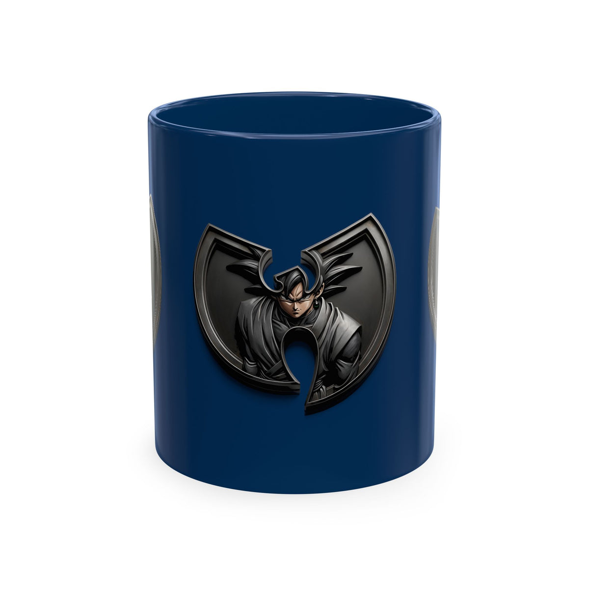 wu tang x Goku Black Ceramic Mug — Norse Warrior Coffee Cup