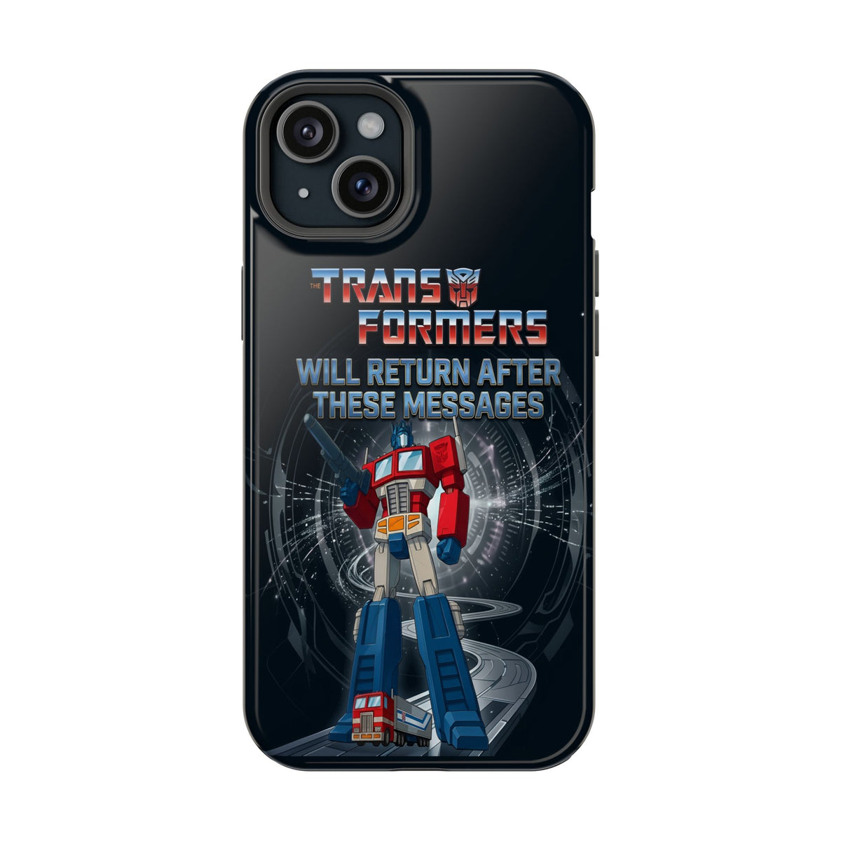Transformers “Will Return After These Messages” Magnetic Impact-Resistant Phone Case