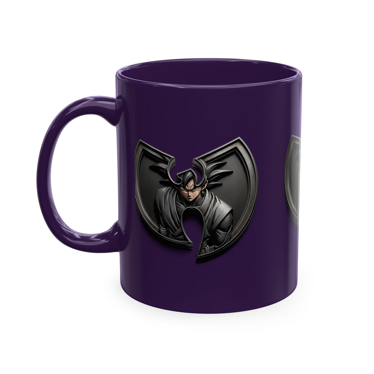 wu tang x Goku Black Ceramic Mug — Norse Warrior Coffee Cup