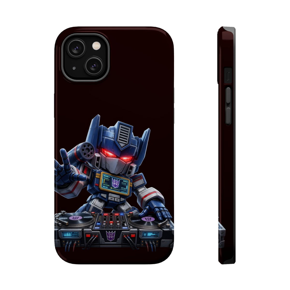 DJ  Soundwave Robot Phone Case — Magnetic Impact-Resistant Protector