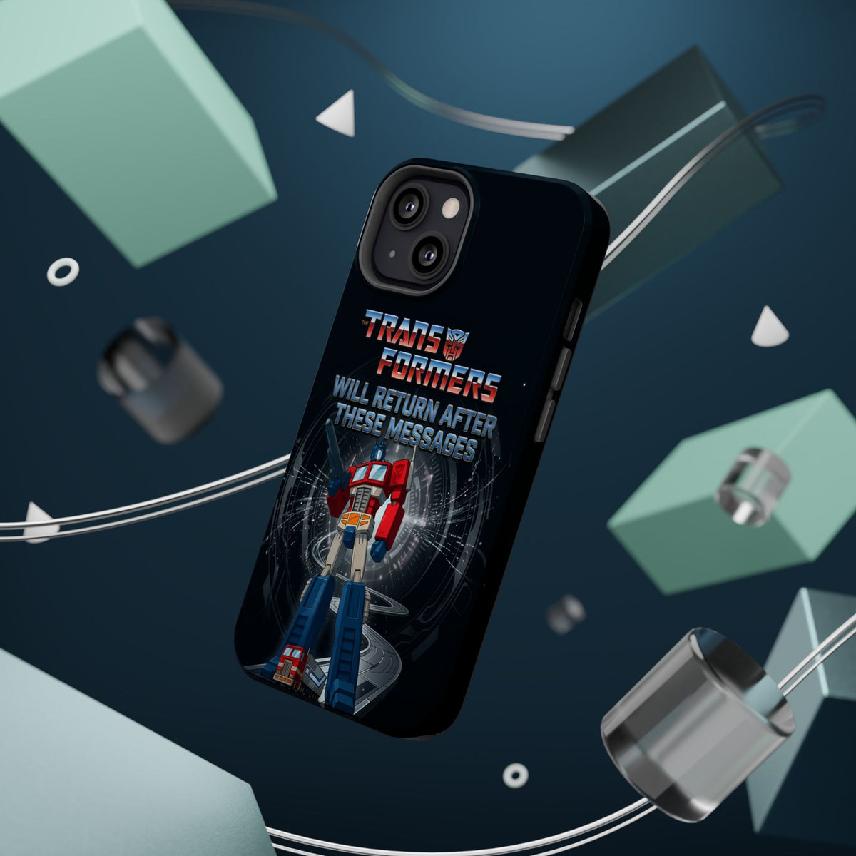 Transformers “Will Return After These Messages” Magnetic Impact-Resistant Phone Case