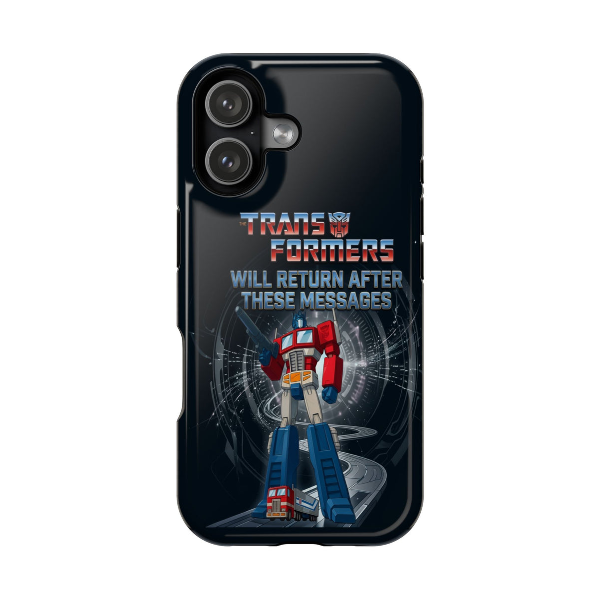 Transformers “Will Return After These Messages” Magnetic Impact-Resistant Phone Case