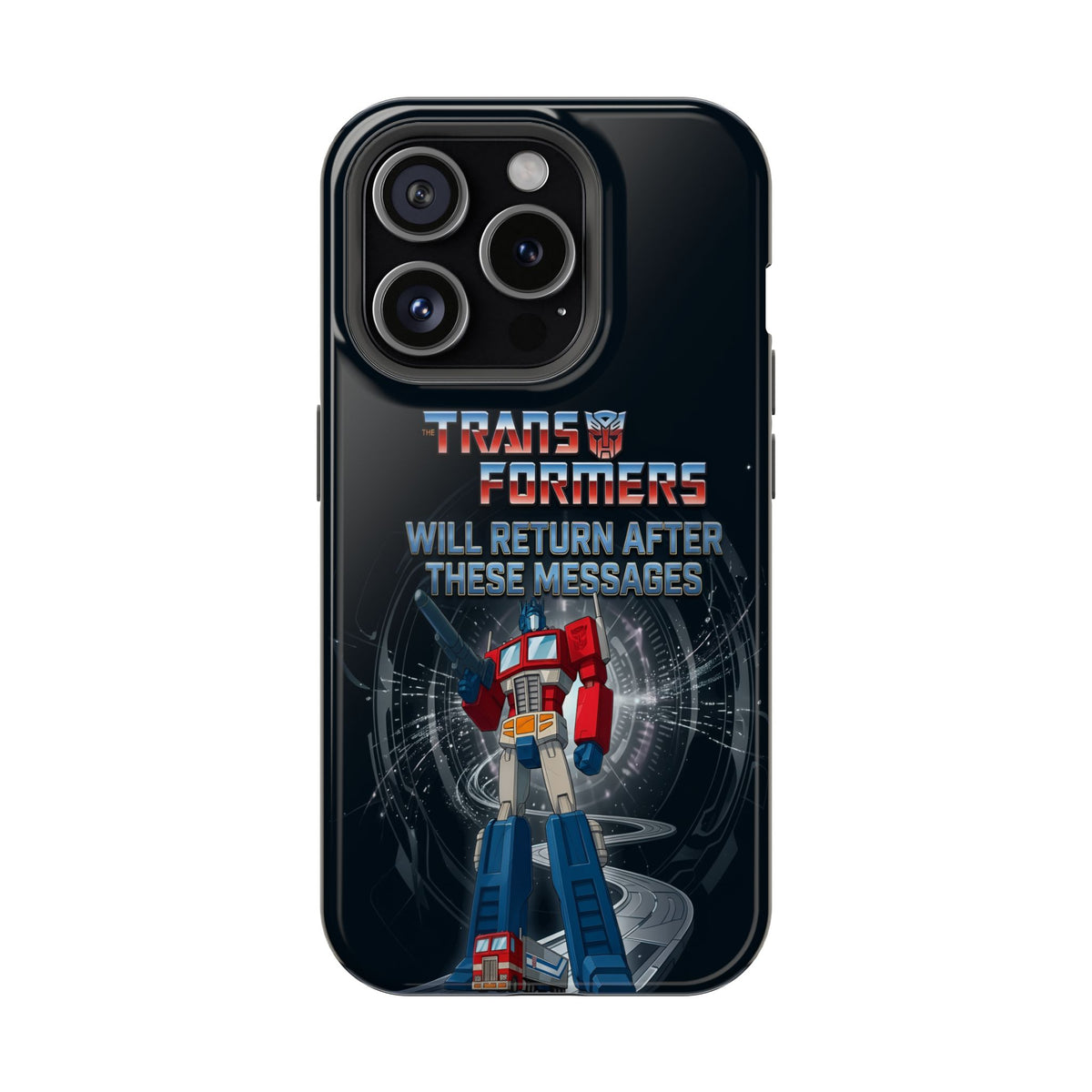 Transformers “Will Return After These Messages” Magnetic Impact-Resistant Phone Case