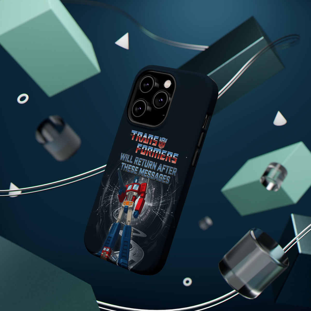 Transformers “Will Return After These Messages” Magnetic Impact-Resistant Phone Case