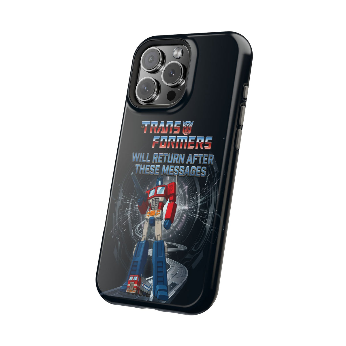 Transformers “Will Return After These Messages” Magnetic Impact-Resistant Phone Case