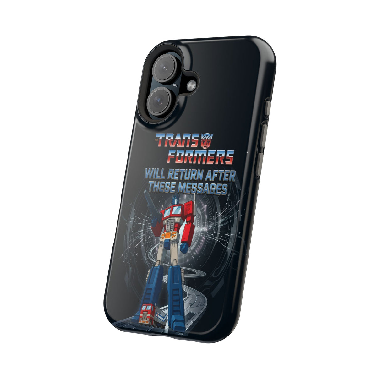 Transformers “Will Return After These Messages” Magnetic Impact-Resistant Phone Case