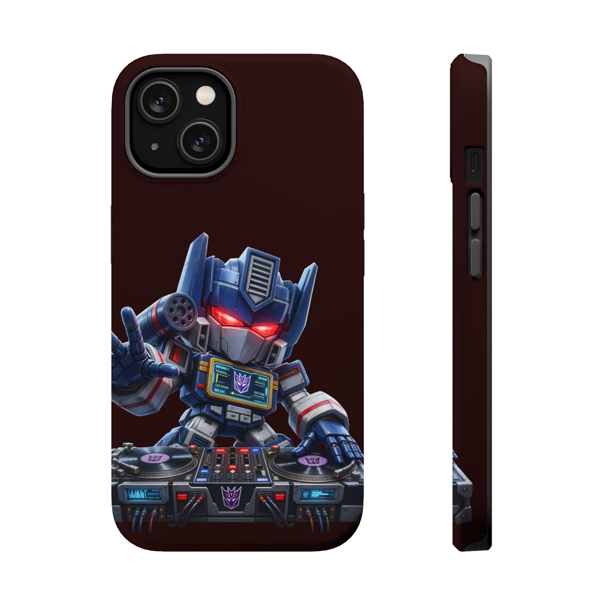 DJ  Soundwave Robot Phone Case — Magnetic Impact-Resistant Protector