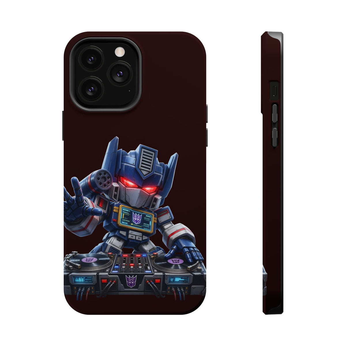 DJ  Soundwave Robot Phone Case — Magnetic Impact-Resistant Protector