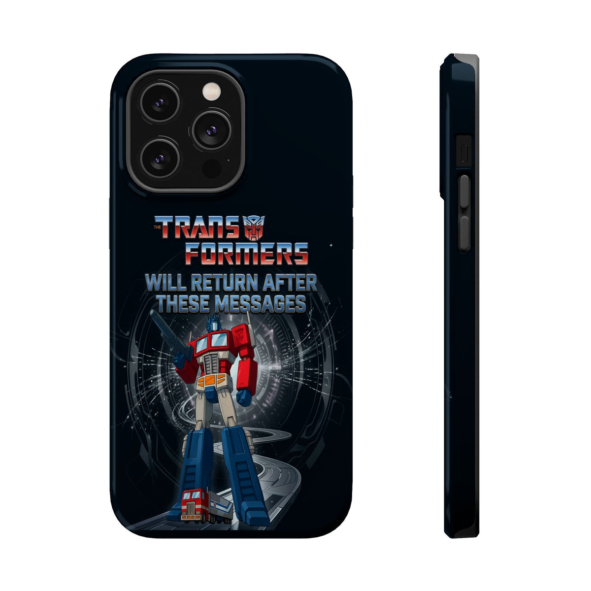 Transformers “Will Return After These Messages” Magnetic Impact-Resistant Phone Case