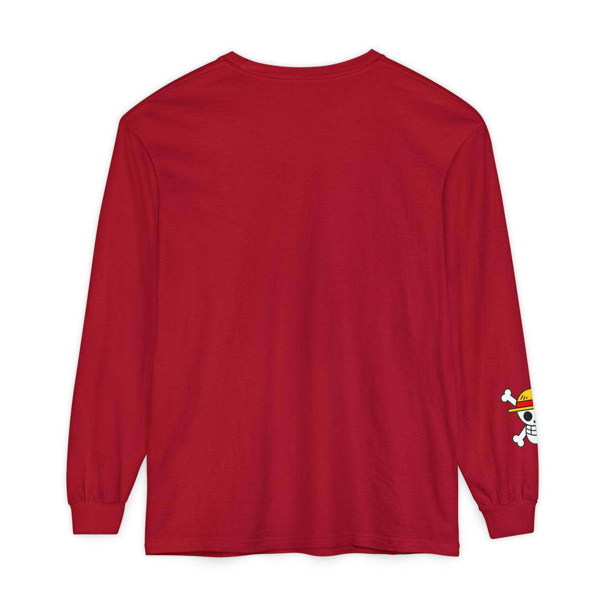 Crowned  Monkey d luffy Anime Pirate Long Sleeve Tee