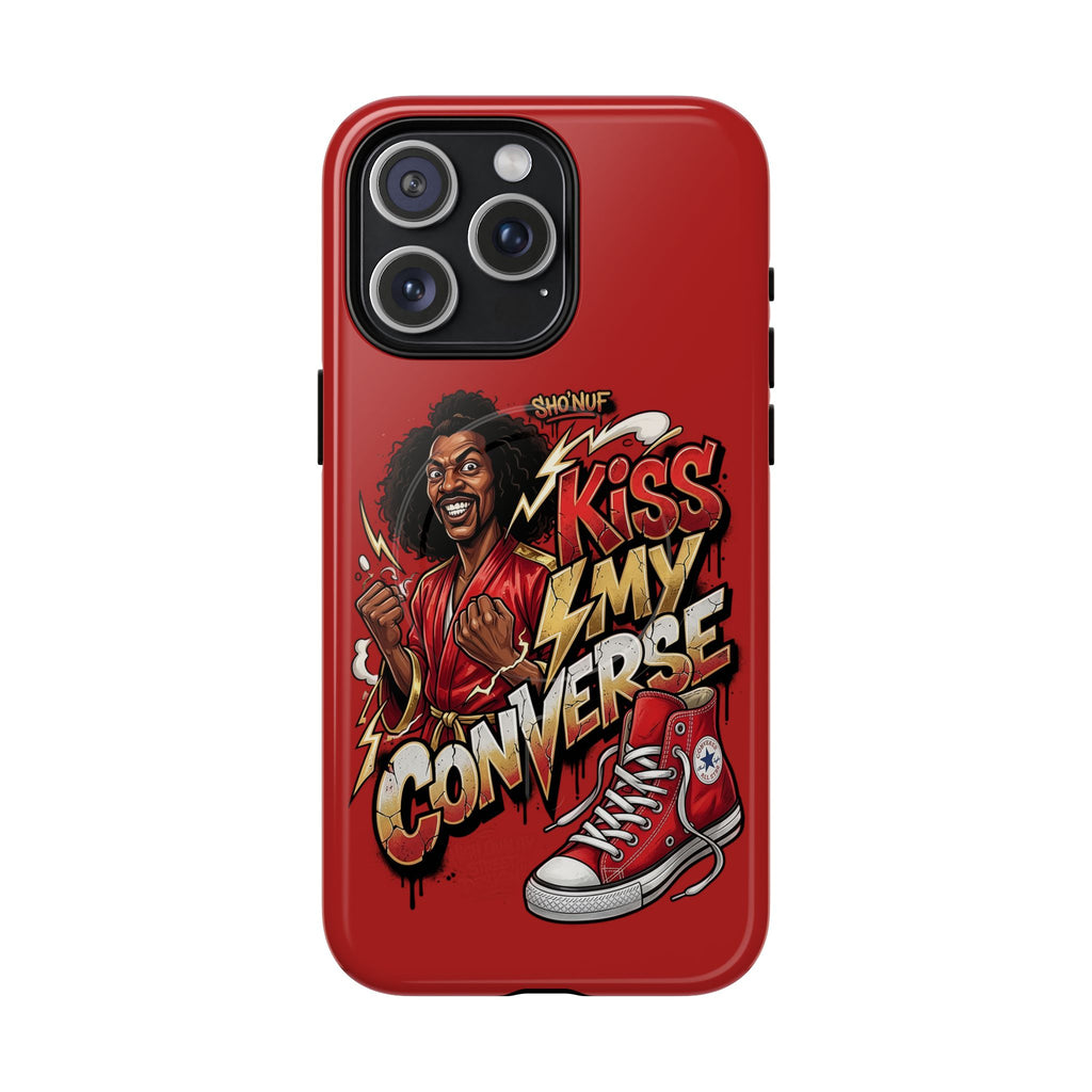 sho nuff kiss my converse phone case | Tough Magnetic Case, Sorcerer Illustration