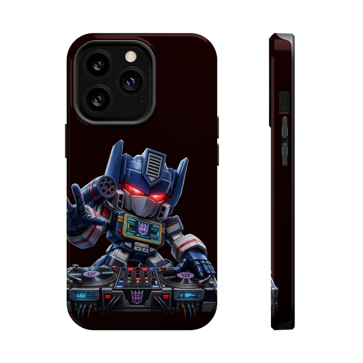 DJ  Soundwave Robot Phone Case — Magnetic Impact-Resistant Protector