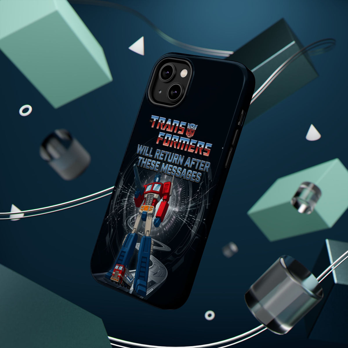 Transformers “Will Return After These Messages” Magnetic Impact-Resistant Phone Case