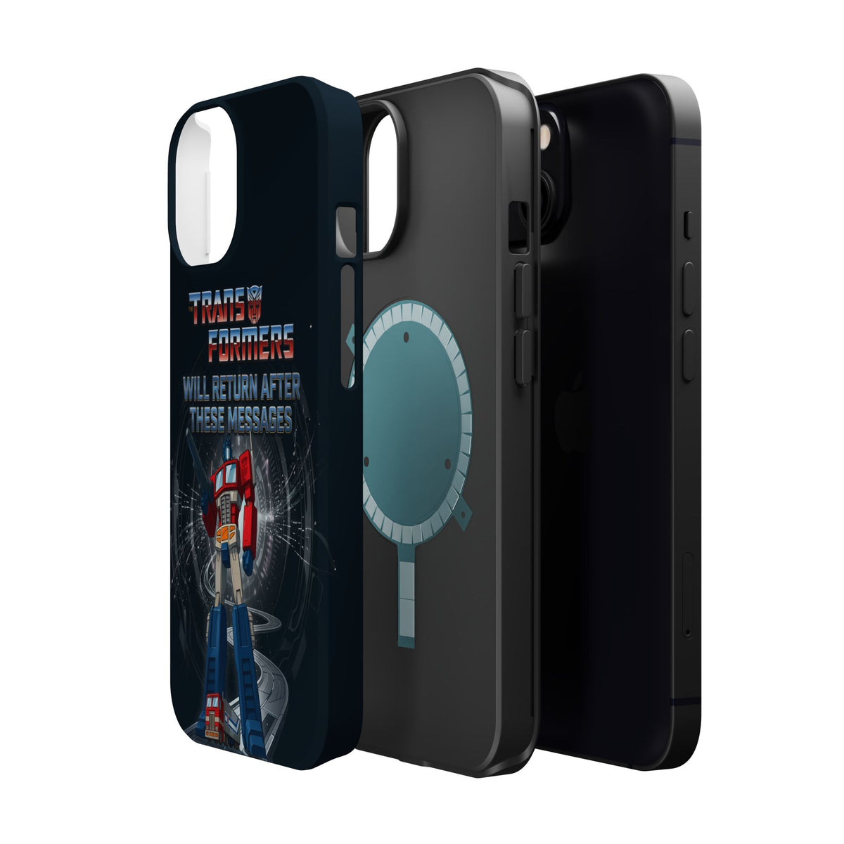 Transformers “Will Return After These Messages” Magnetic Impact-Resistant Phone Case