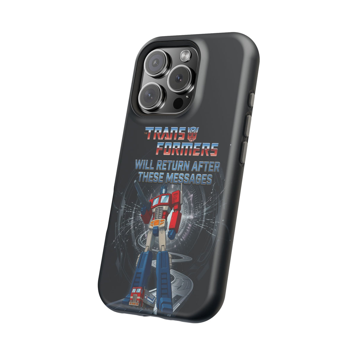 Transformers “Will Return After These Messages” Magnetic Impact-Resistant Phone Case