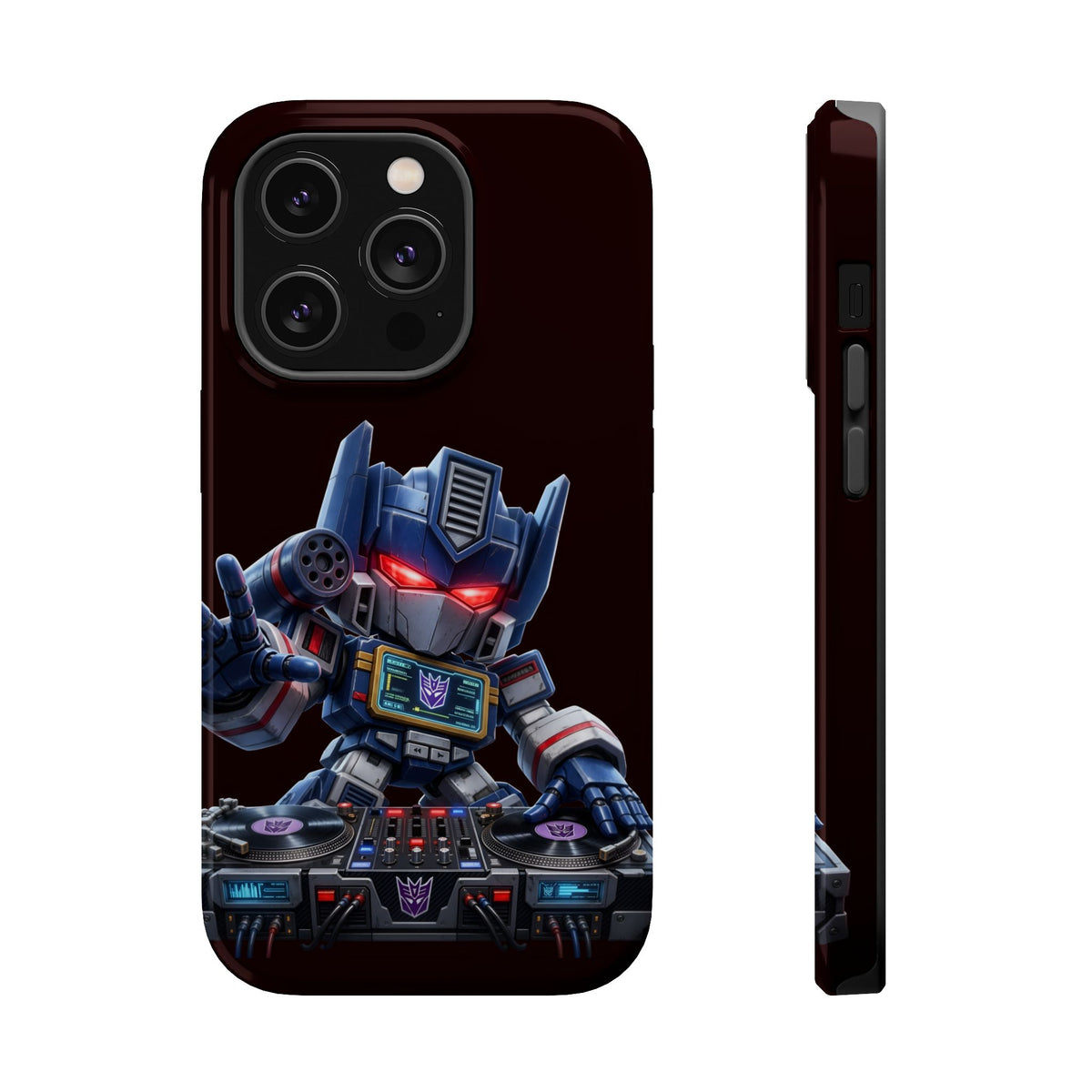 DJ  Soundwave Robot Phone Case — Magnetic Impact-Resistant Protector