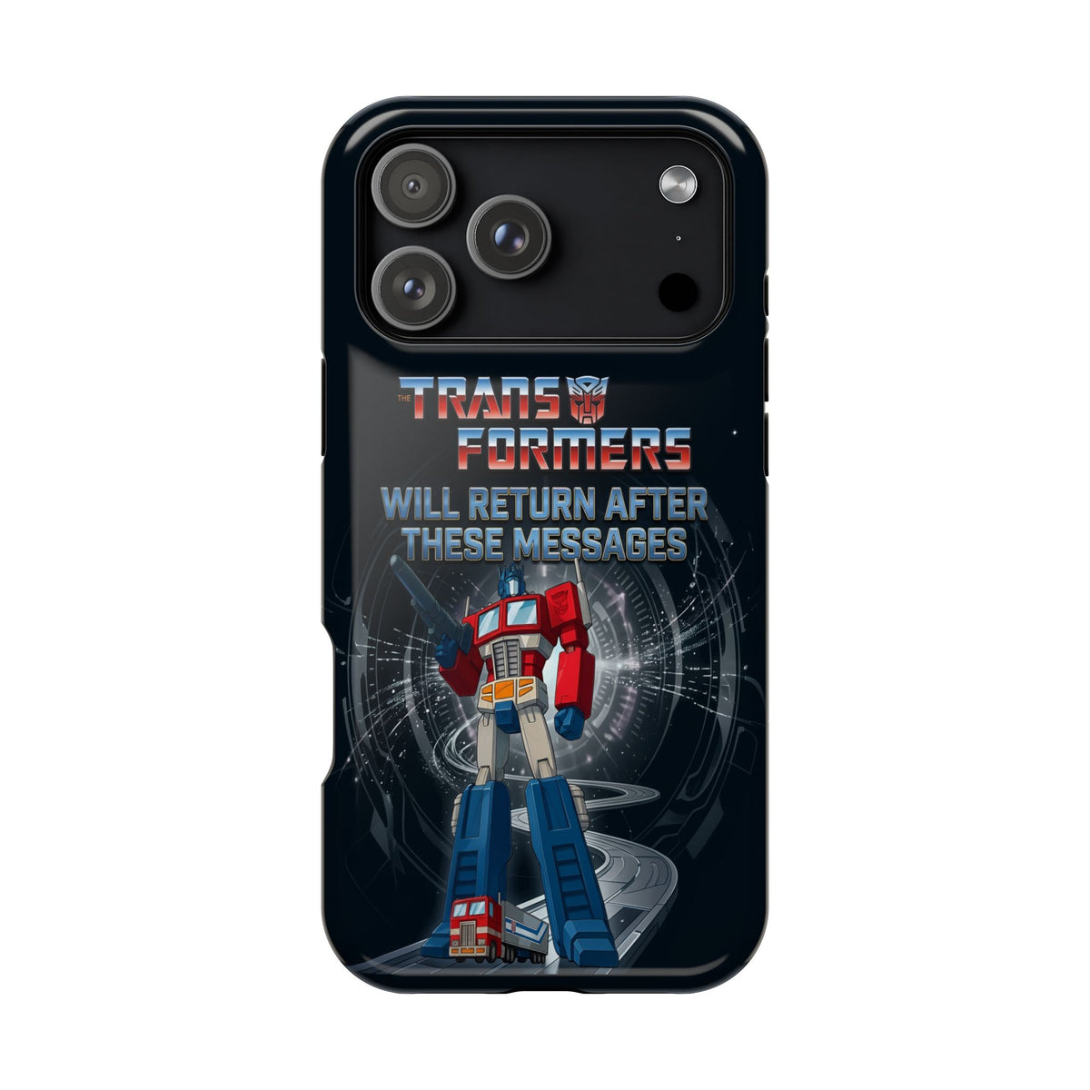 Transformers “Will Return After These Messages” Magnetic Impact-Resistant Phone Case