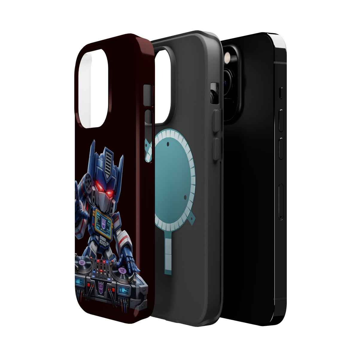 DJ  Soundwave Robot Phone Case — Magnetic Impact-Resistant Protector