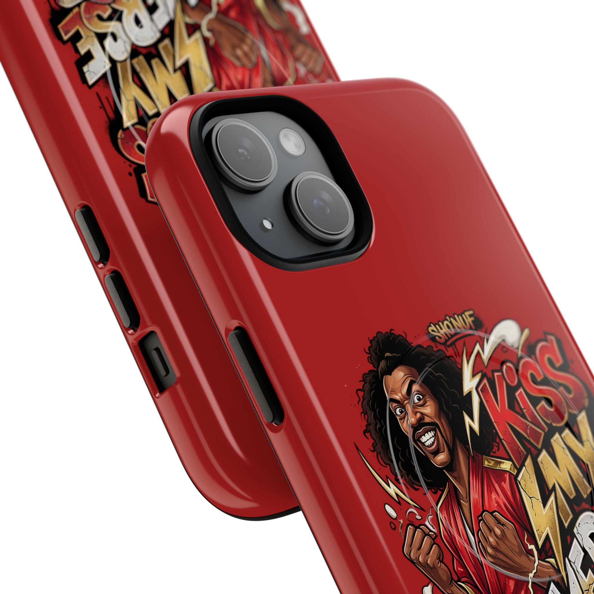 sho nuff kiss my converse phone case | Tough Magnetic Case, Sorcerer Illustration
