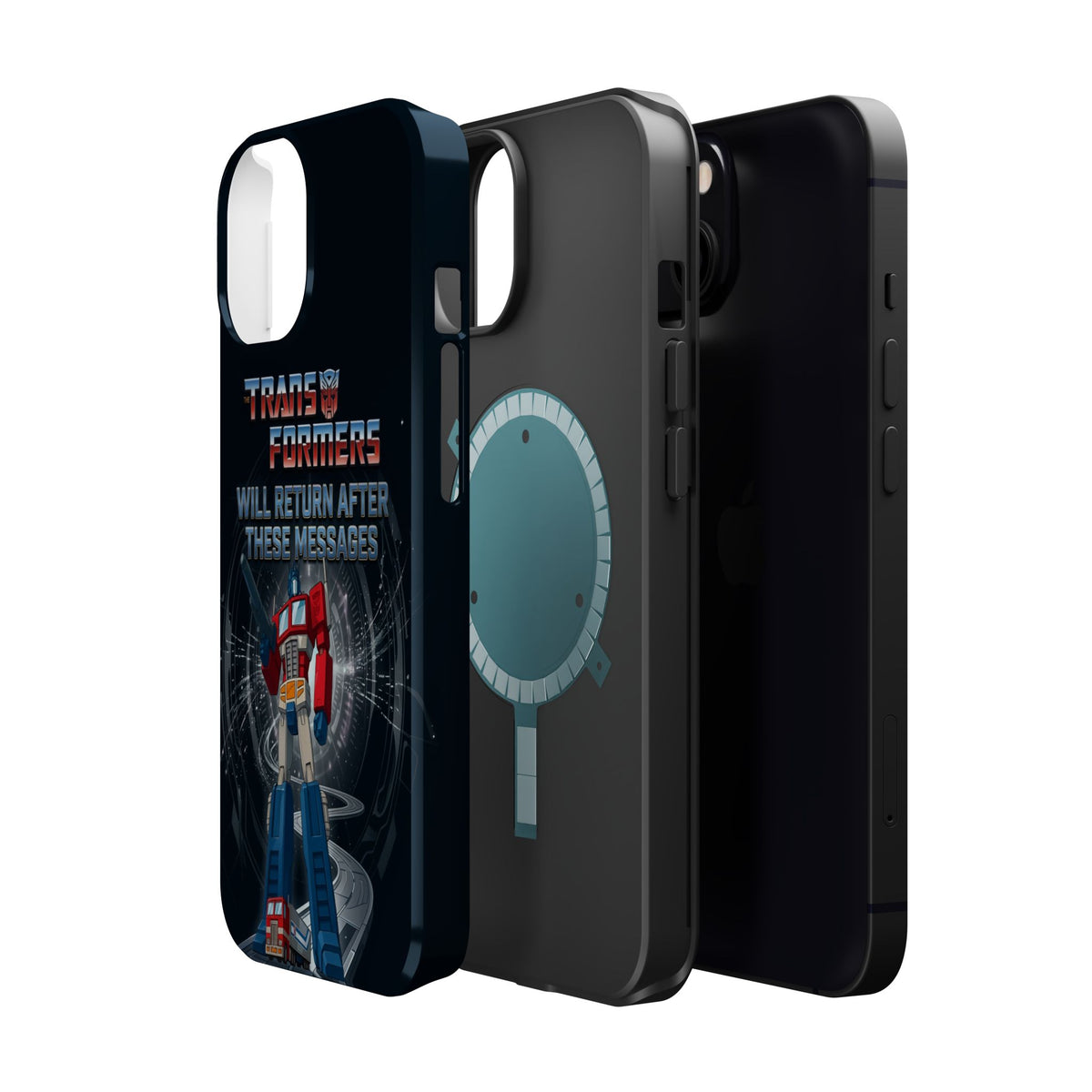 Transformers “Will Return After These Messages” Magnetic Impact-Resistant Phone Case