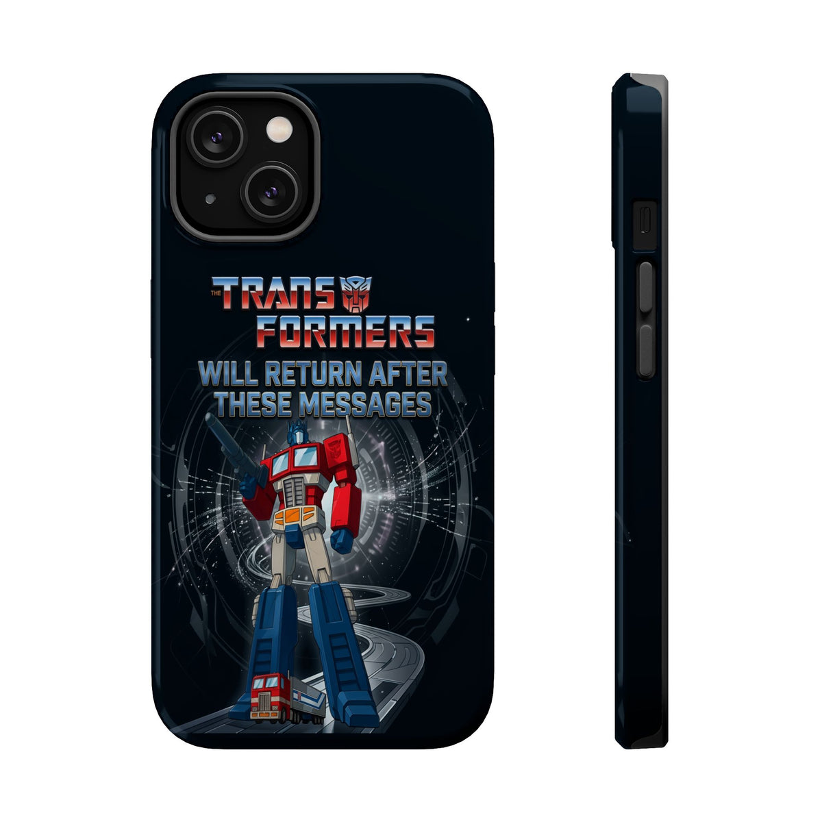 Transformers “Will Return After These Messages” Magnetic Impact-Resistant Phone Case