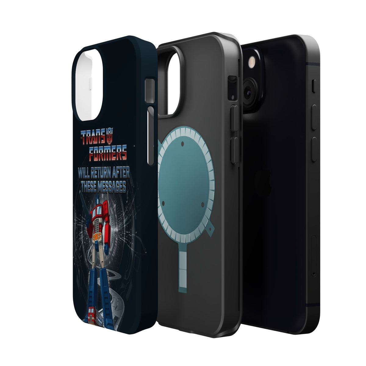 Transformers “Will Return After These Messages” Magnetic Impact-Resistant Phone Case