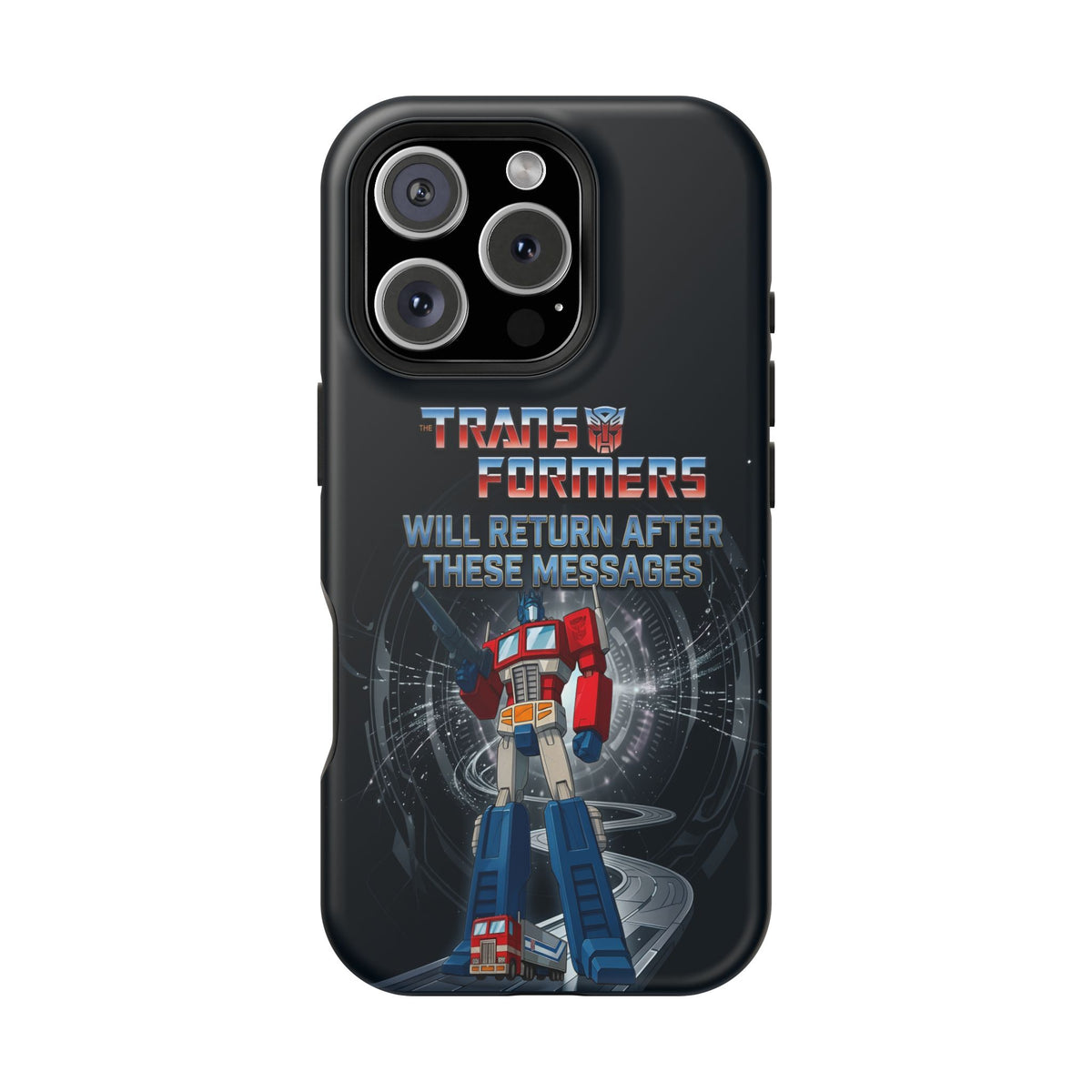 Transformers “Will Return After These Messages” Magnetic Impact-Resistant Phone Case