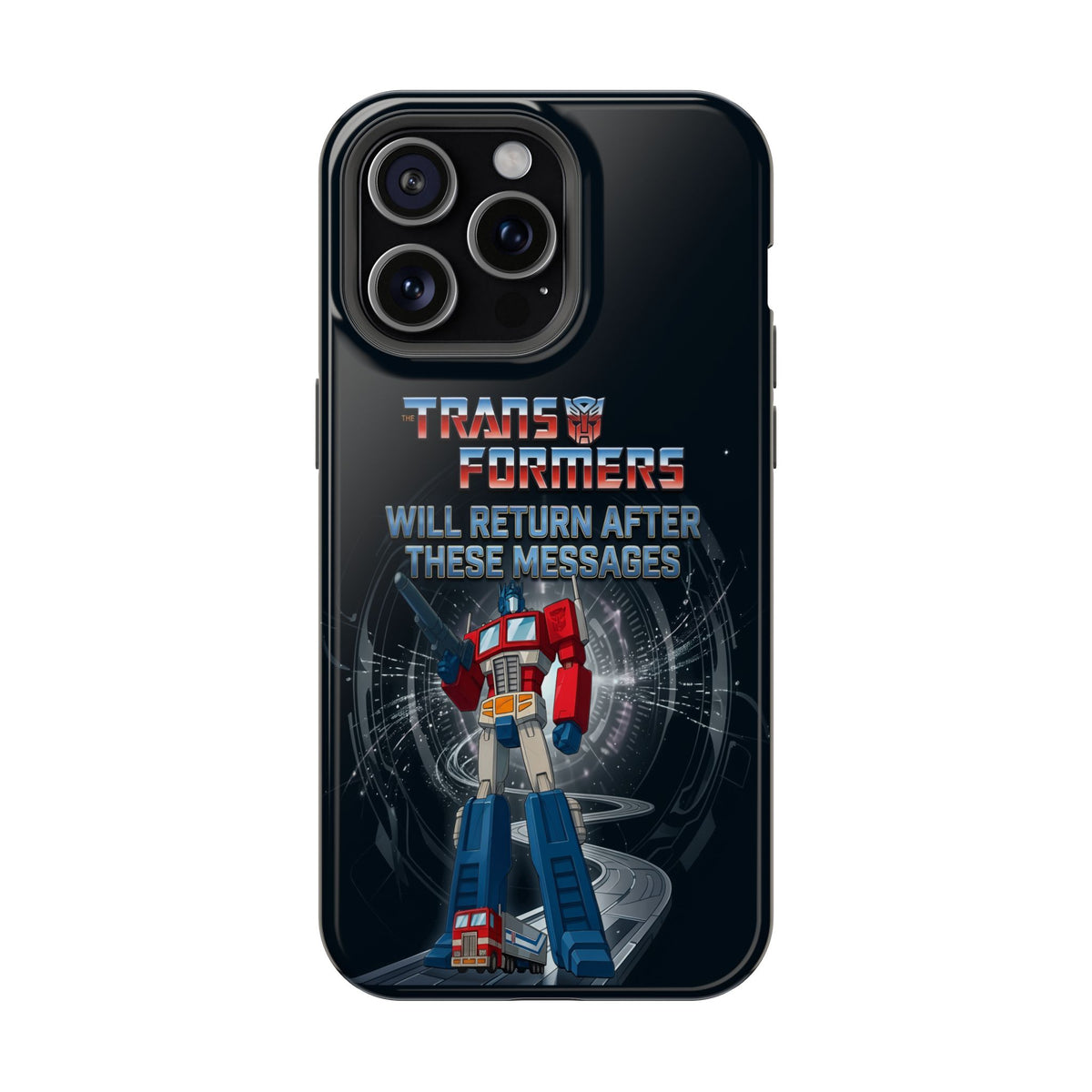 Transformers “Will Return After These Messages” Magnetic Impact-Resistant Phone Case