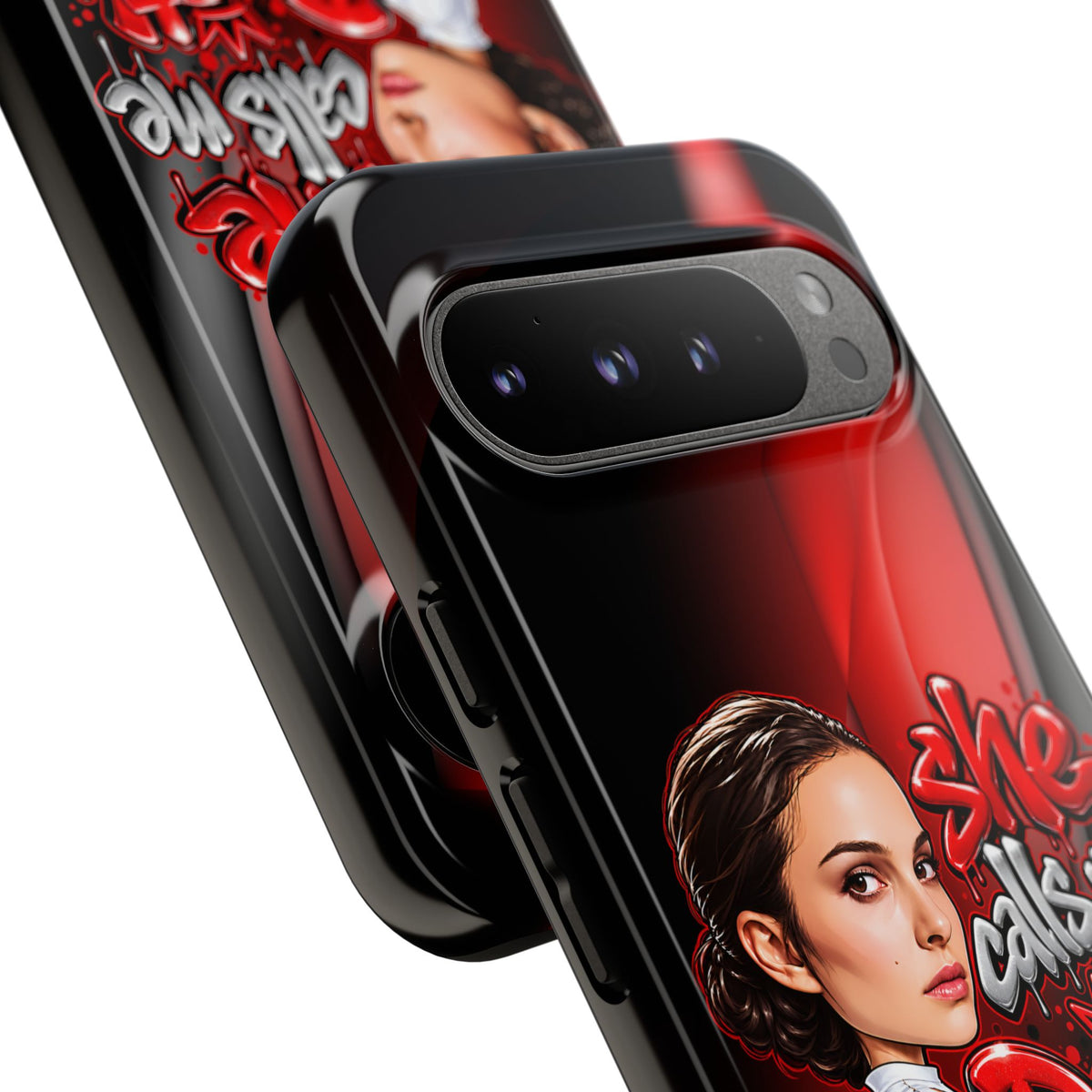padme she calls me darth when noones around  Graphic Phone Case | Hip-Hop Inspired Tough Case | Urban Art Protective iPhone & Samsung Case