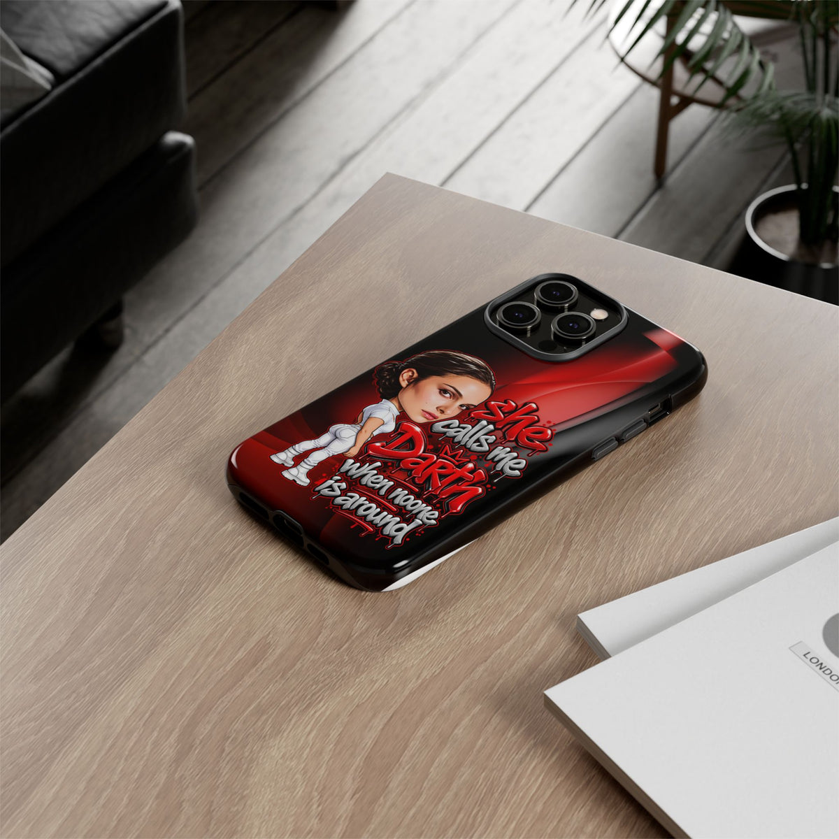 padme she calls me darth when noones around  Graphic Phone Case | Hip-Hop Inspired Tough Case | Urban Art Protective iPhone & Samsung Case