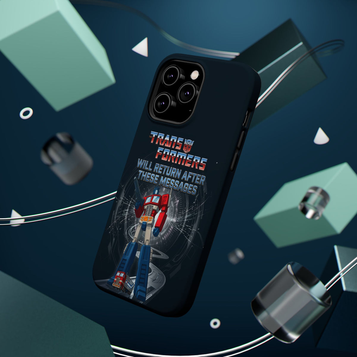 Transformers “Will Return After These Messages” Magnetic Impact-Resistant Phone Case