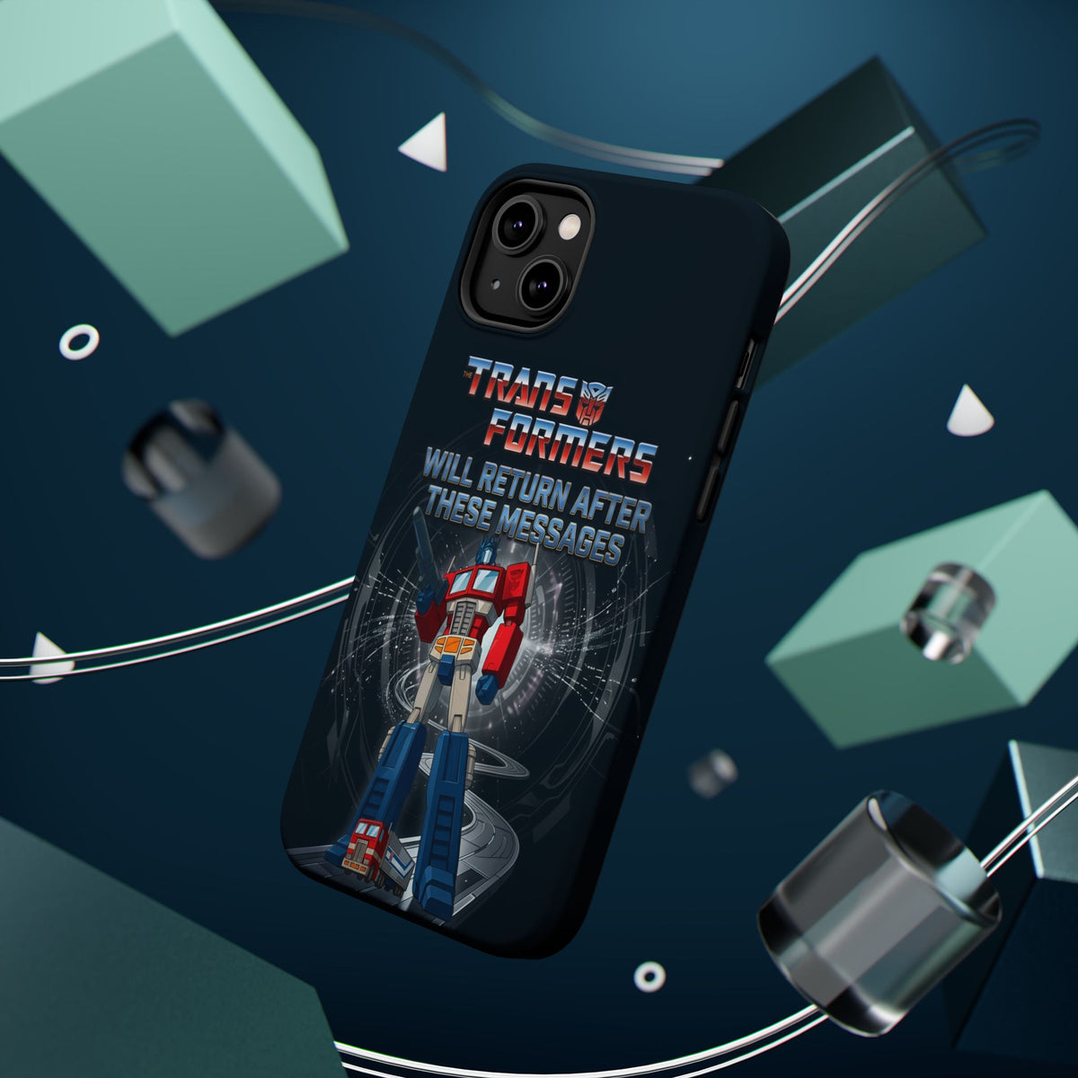 Transformers “Will Return After These Messages” Magnetic Impact-Resistant Phone Case