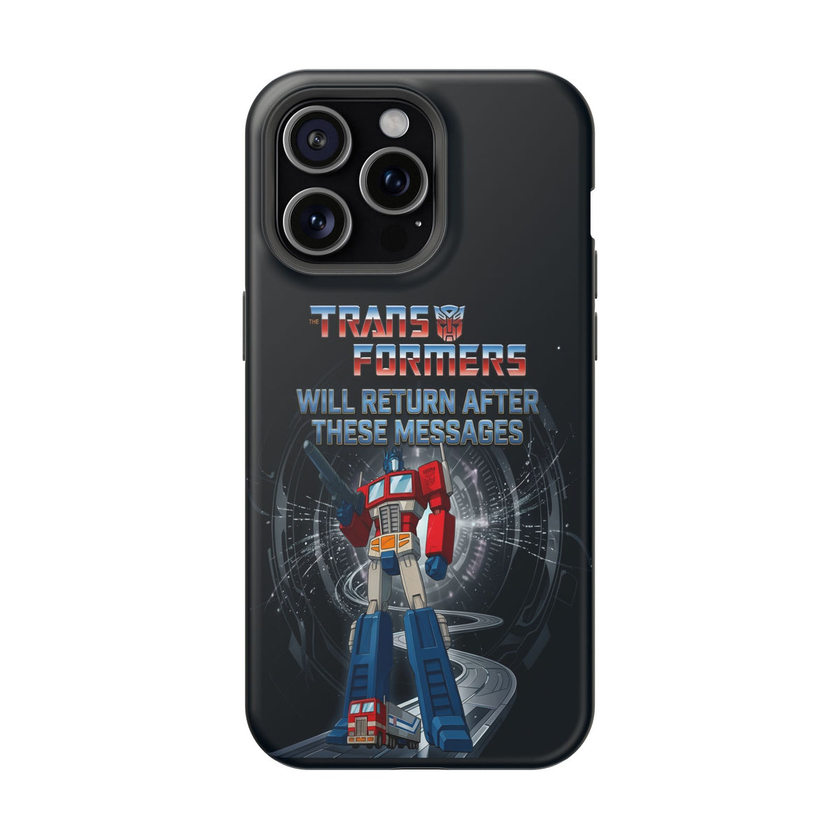 Transformers “Will Return After These Messages” Magnetic Impact-Resistant Phone Case