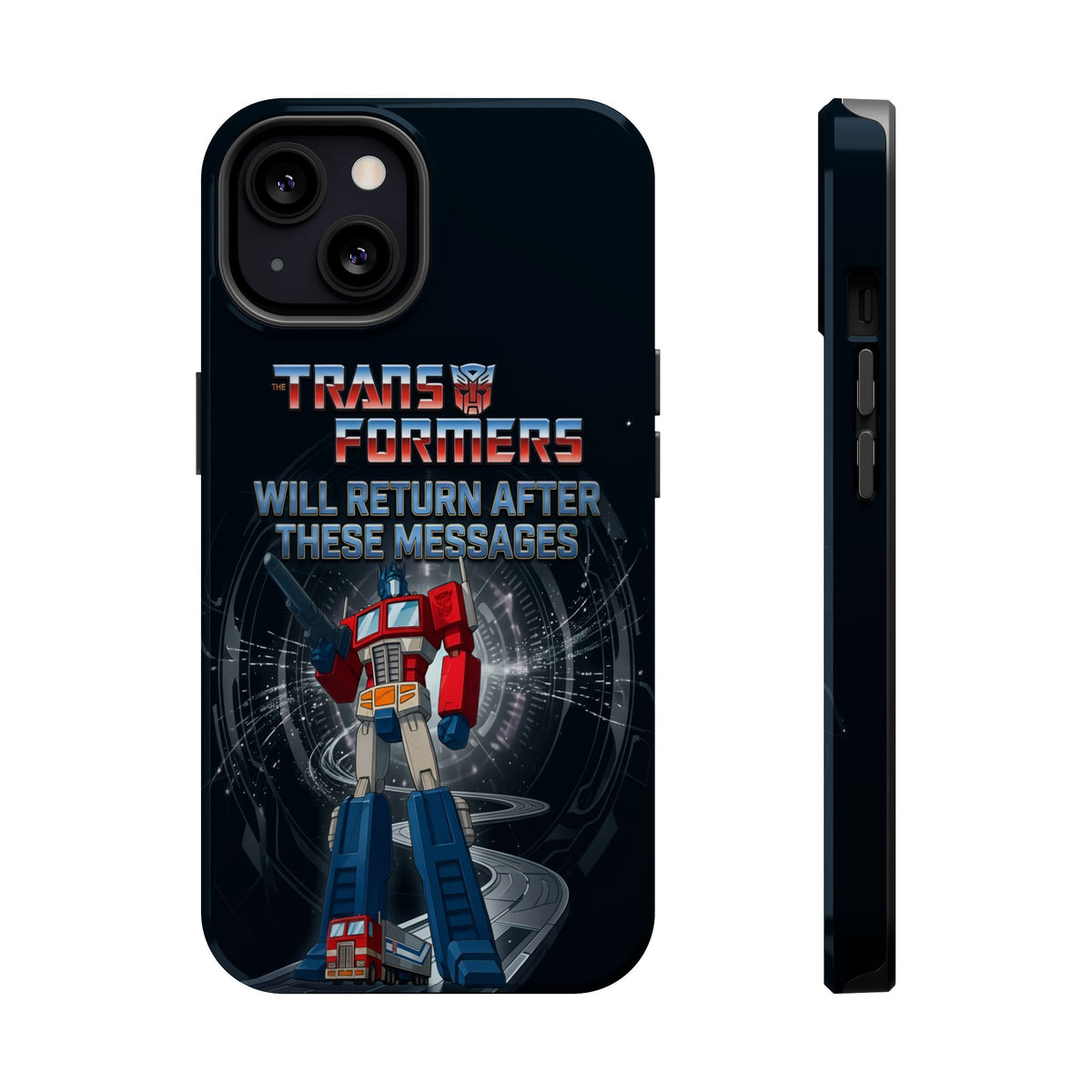 Transformers “Will Return After These Messages” Magnetic Impact-Resistant Phone Case