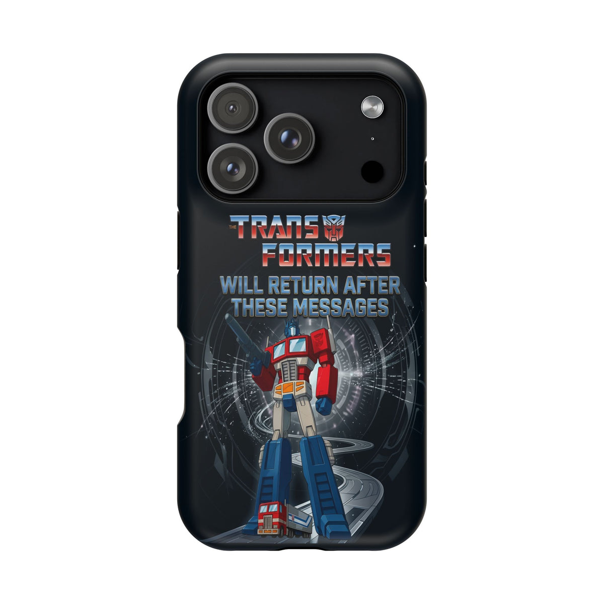 Transformers “Will Return After These Messages” Magnetic Impact-Resistant Phone Case