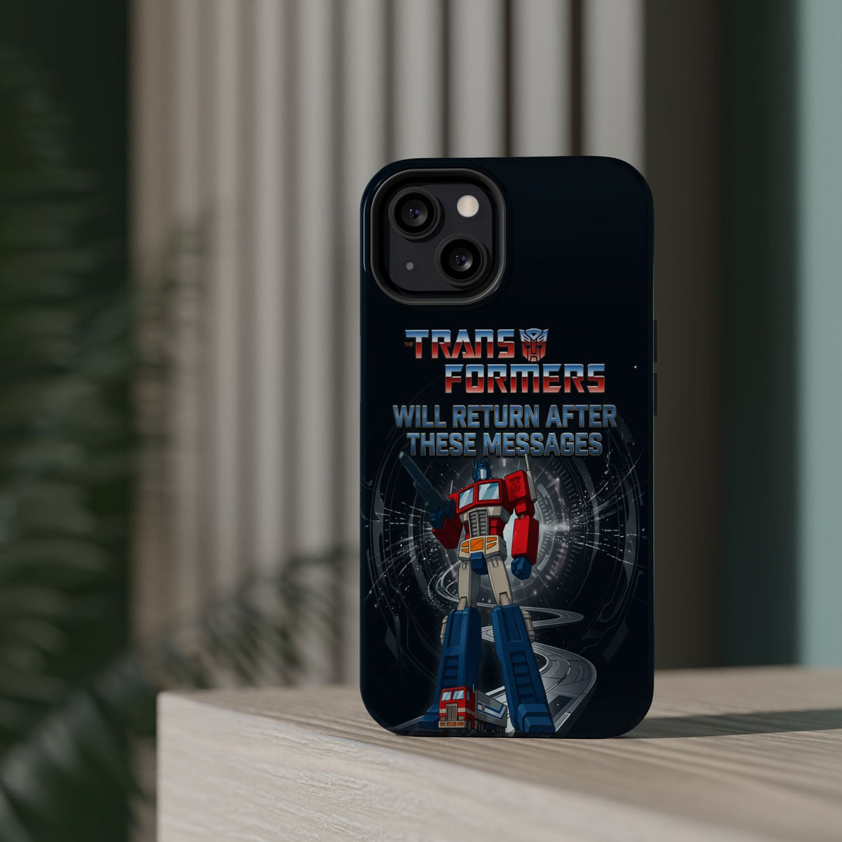Transformers “Will Return After These Messages” Magnetic Impact-Resistant Phone Case
